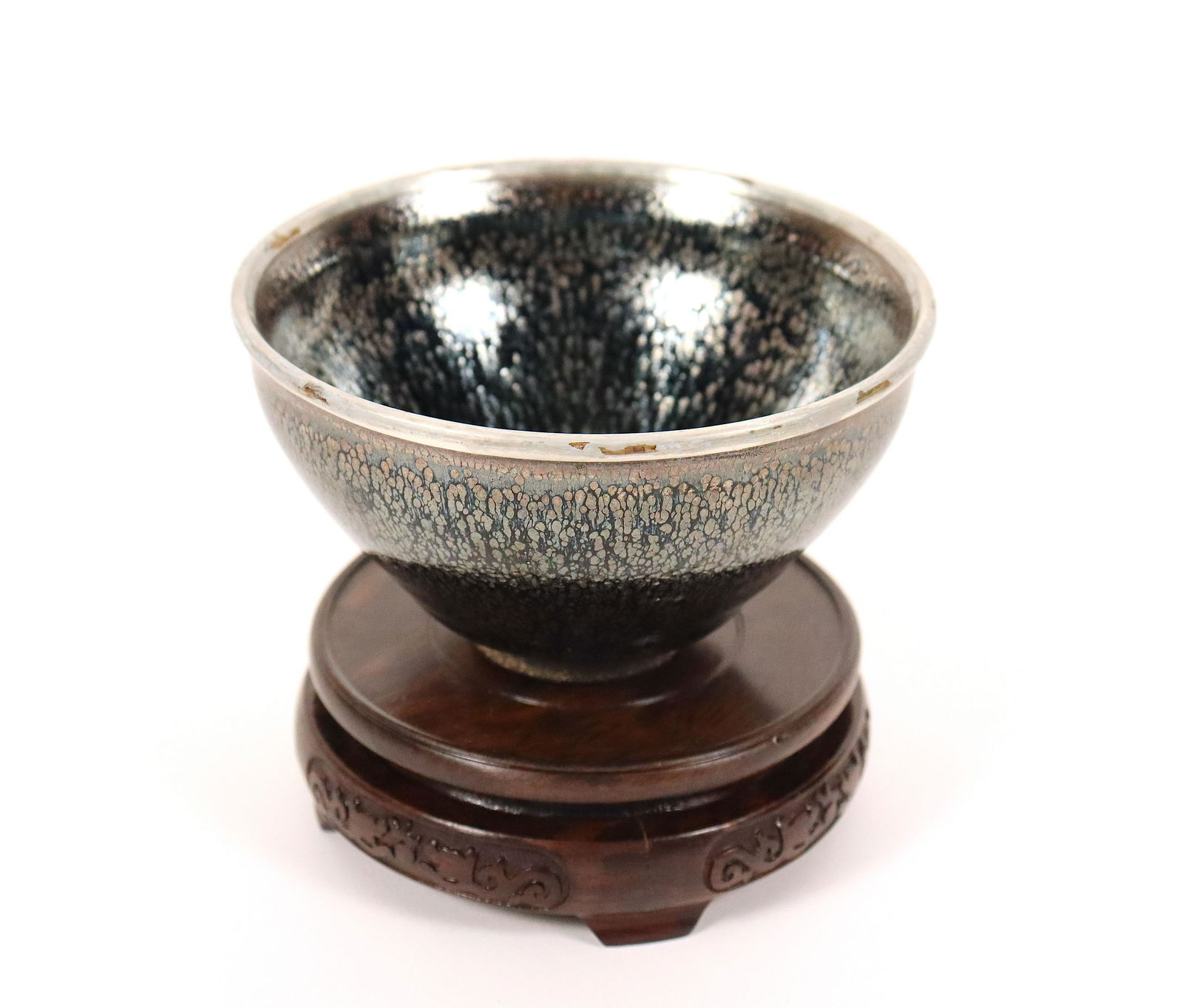 Chinese black glaze bowl (1 of 7)