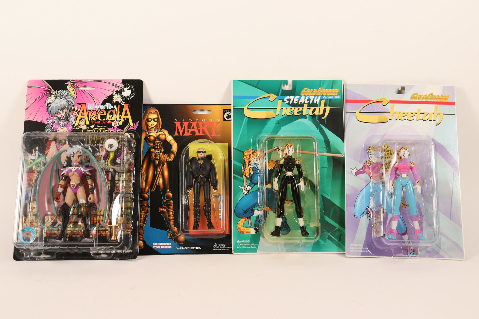 4 pcs vintage action figures (1 of 8)