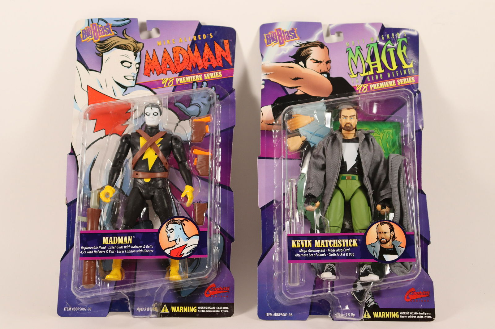 2 pcs vintage action figures (1 of 7)