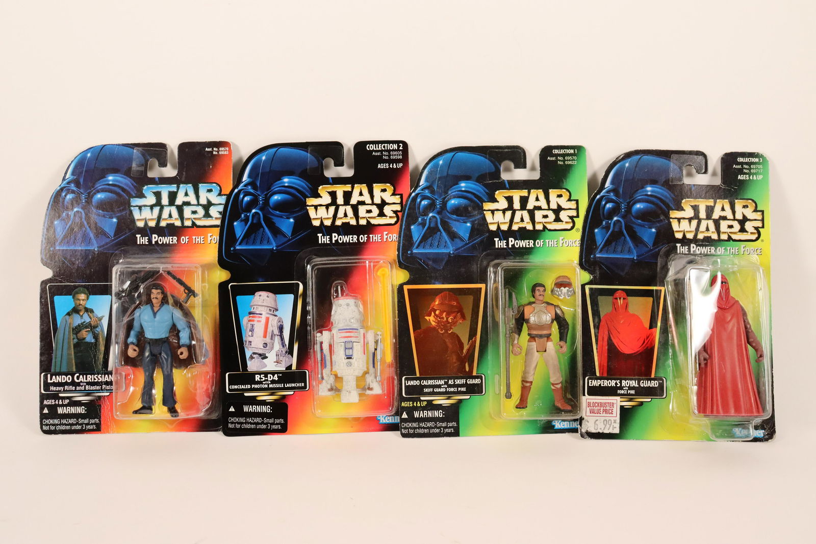 4 pcs Star Wars action figures (1 of 8)