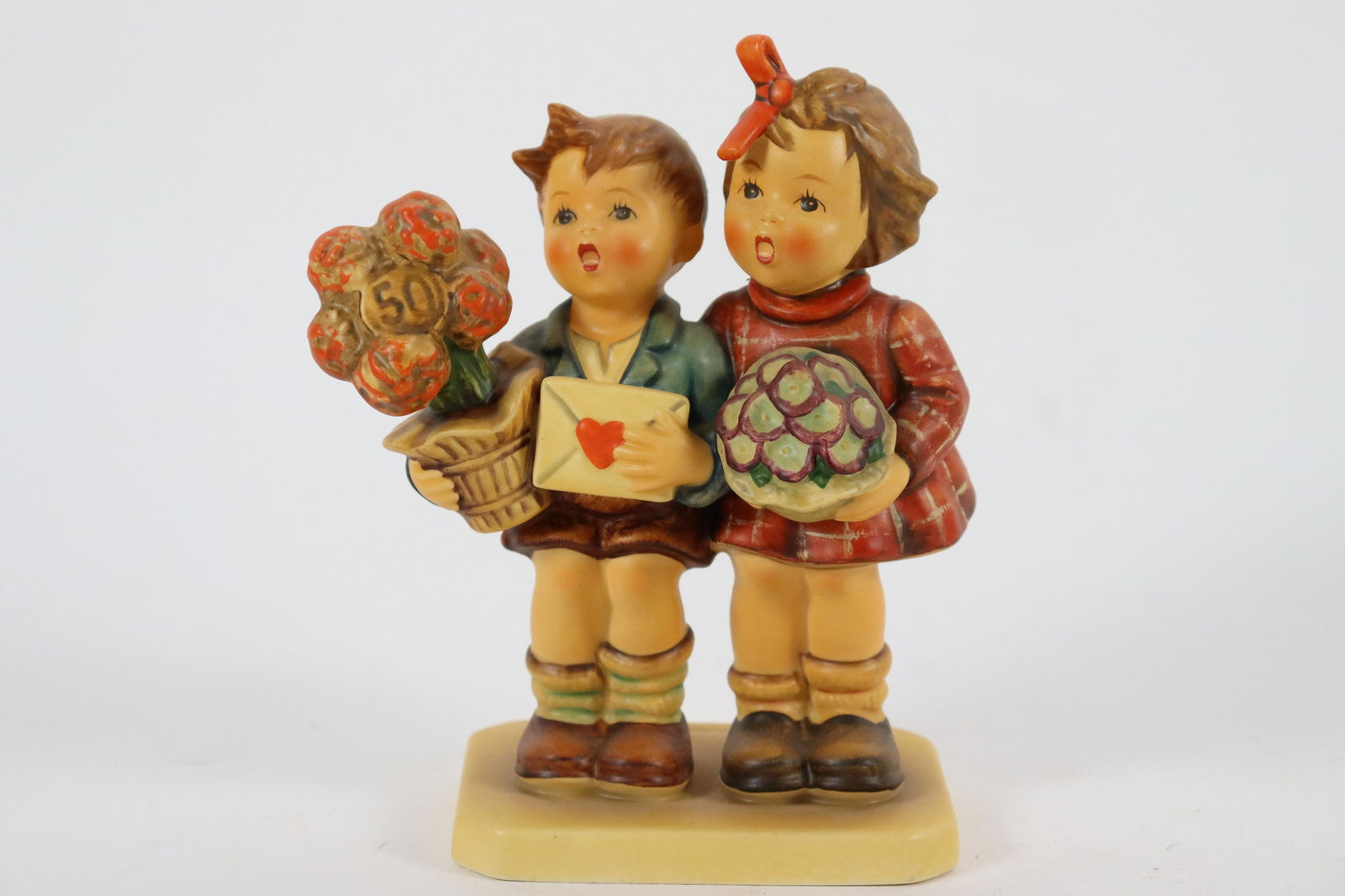 Goebel Hummel 1980: Goebel Hummel figurine, dated 1980. W. Germany. H: 6.25" x W: 5."