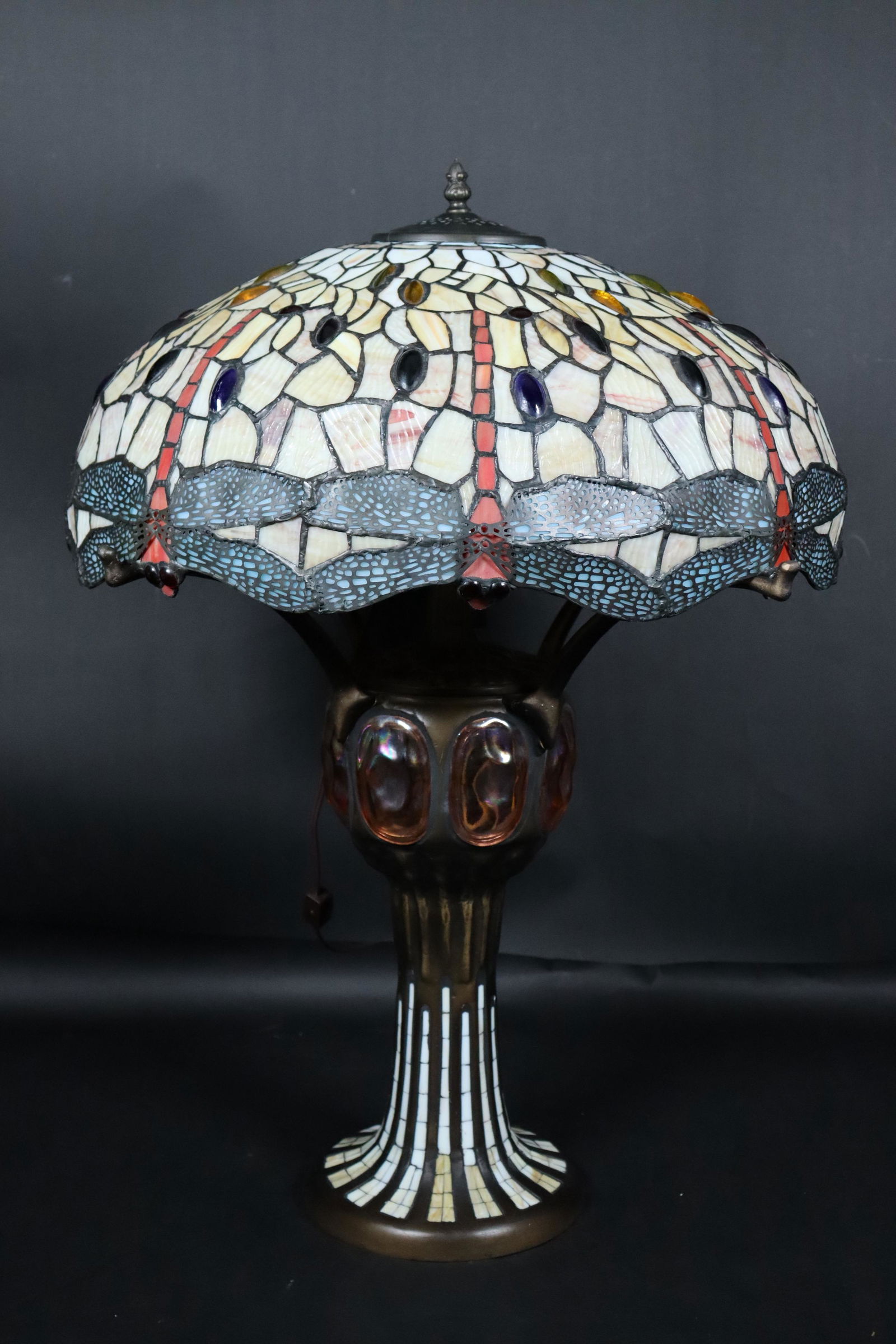 Vintage lead glass lamp (1 of 7)