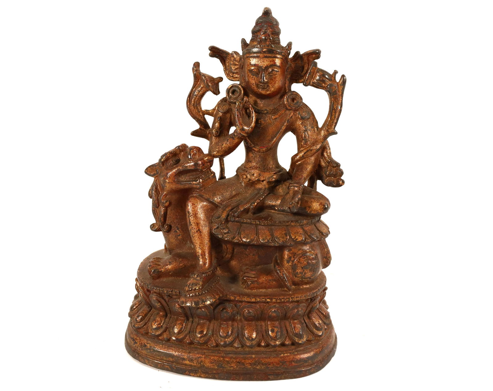 Chinese fine gilted buddha (1 of 7)