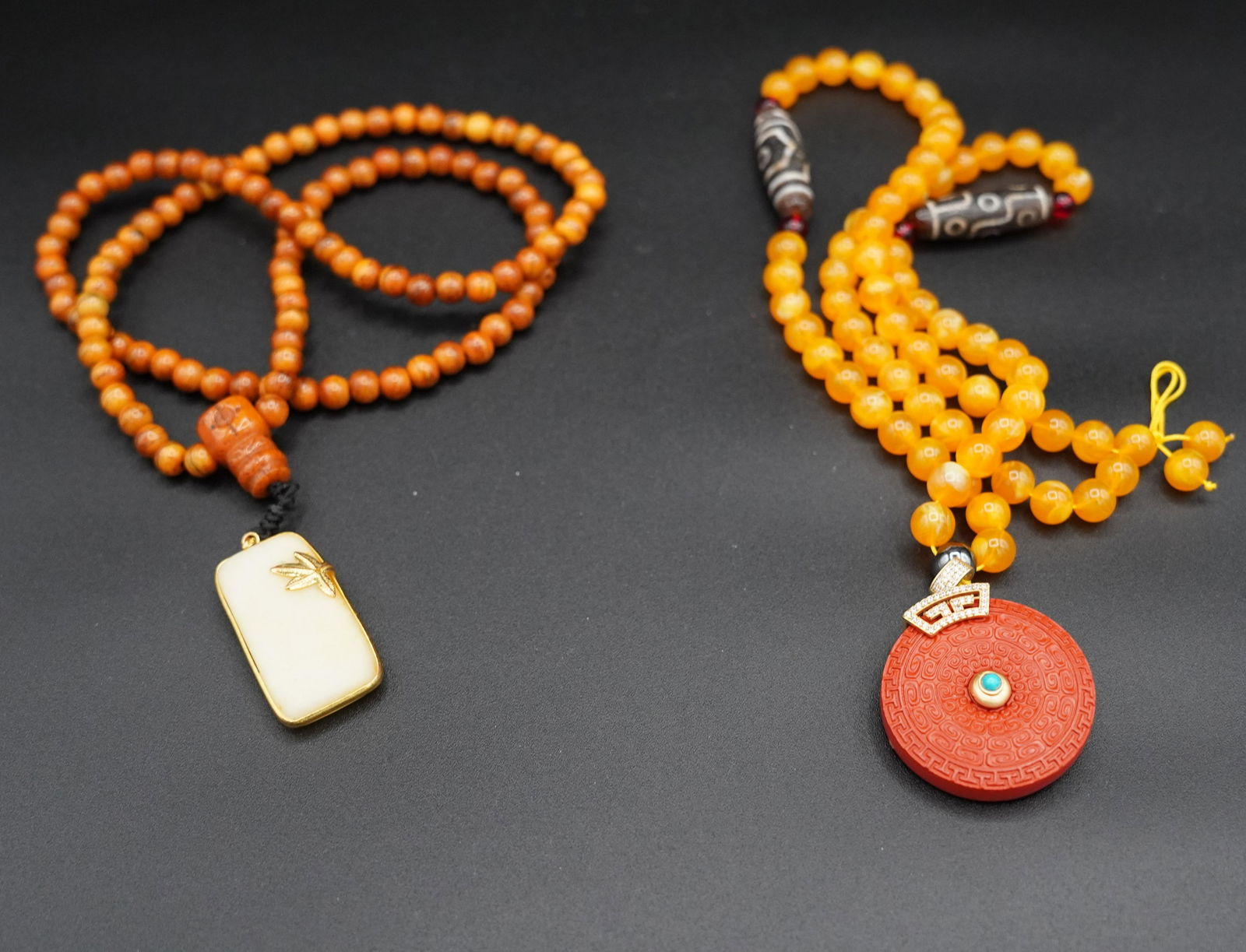 2 pcs Chinese necklace (1 of 9)