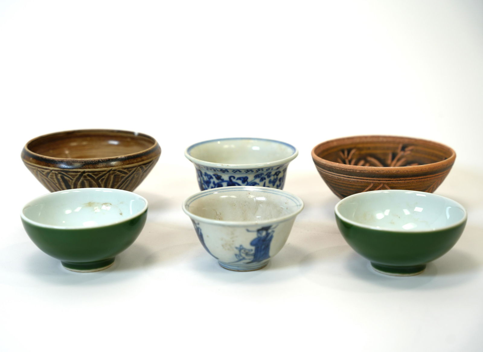 6 pcs Chinese fine cups (1 of 5)