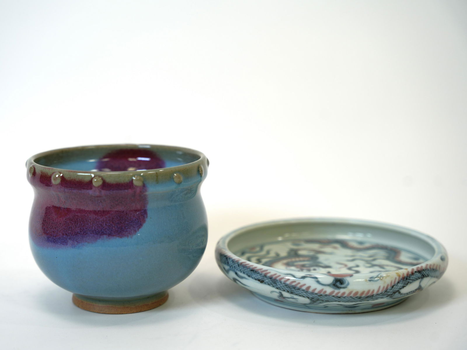 2 pcs Chinese porcelain items (1 of 5)