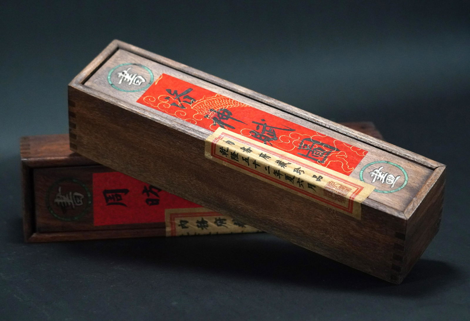 2 boxes Chinese scrolls (1 of 5)