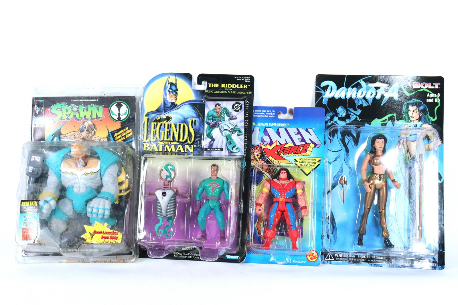 4 pcs vintage action figures (1 of 6)