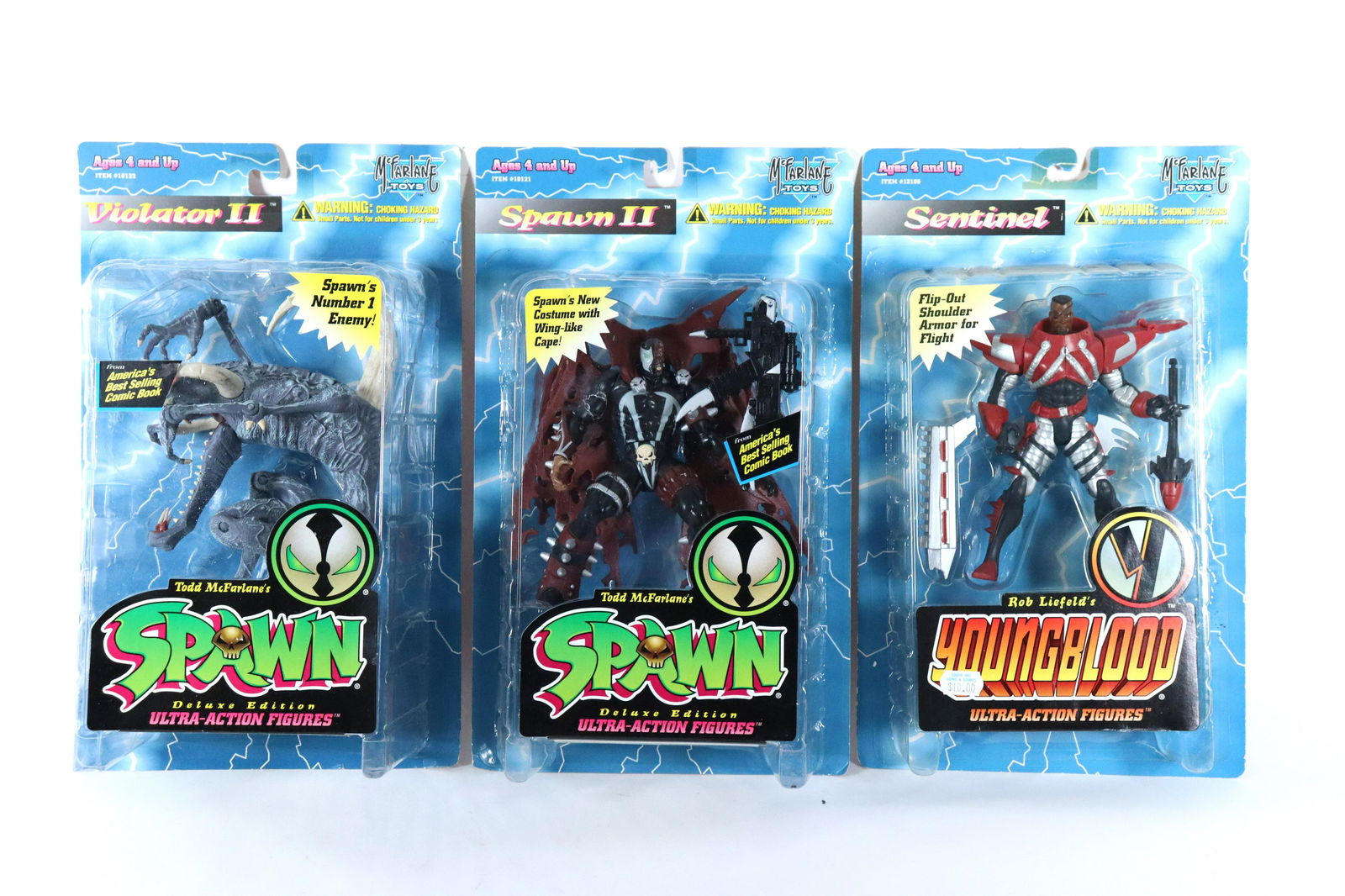 3 pcs action figures (1 of 6)