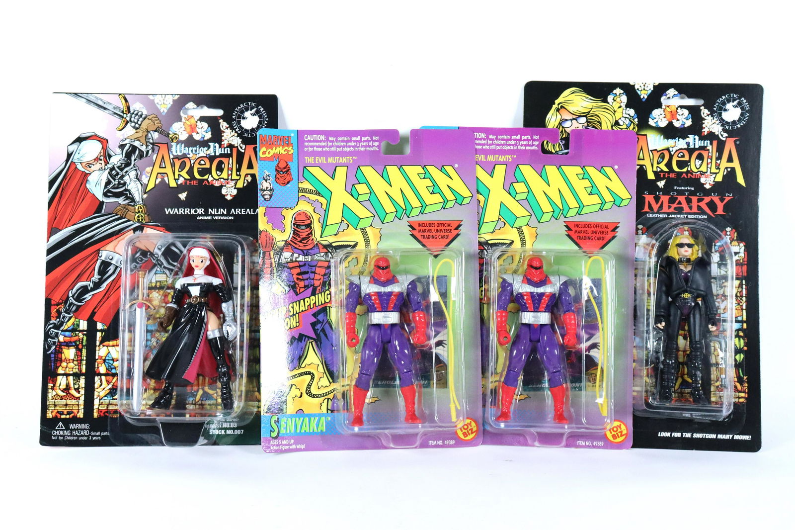 4 pcs vintage action figures (1 of 6)