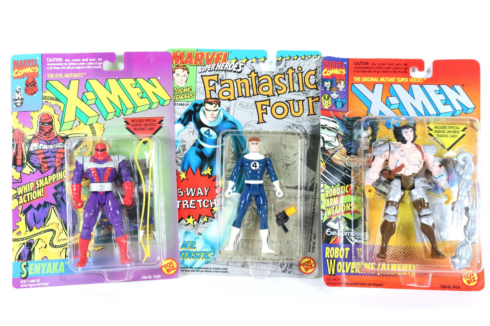 3 pcs vintage action figures (1 of 5)