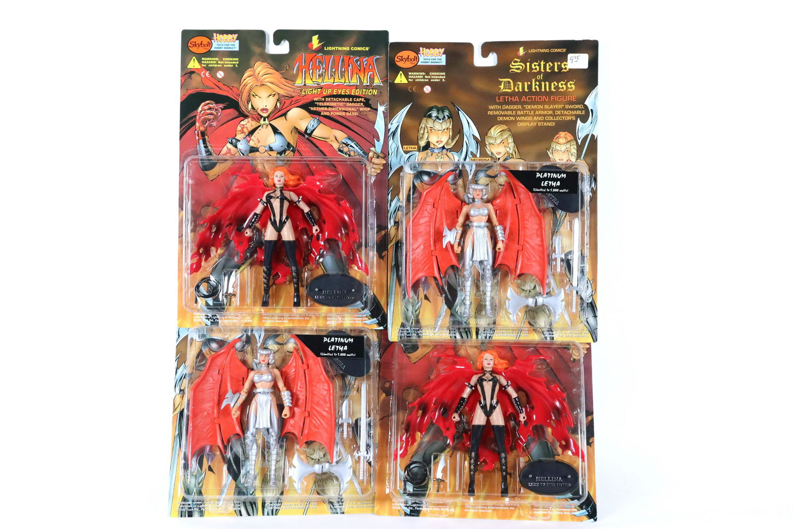 4 pcs action figures (1 of 6)