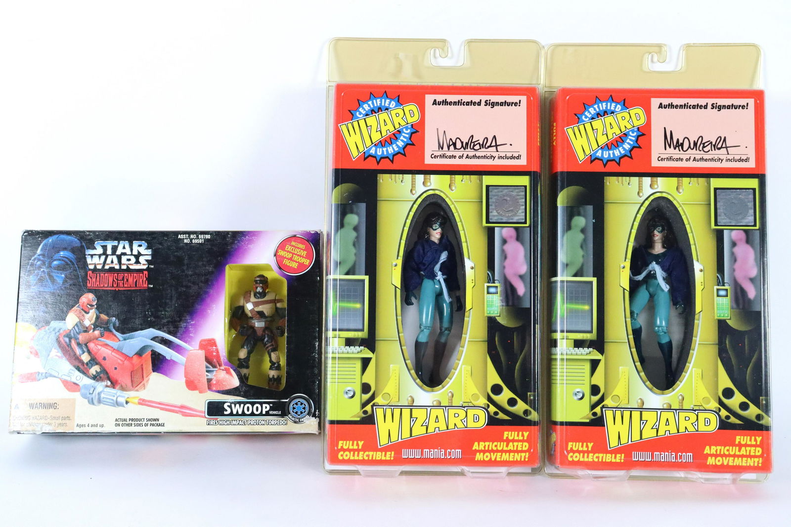 3 pcs limited action figures (1 of 6)