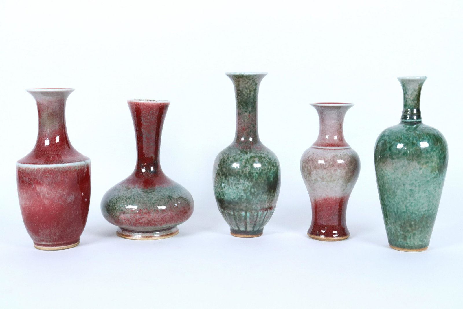 5 pcs Chinese vintage vase (1 of 7)