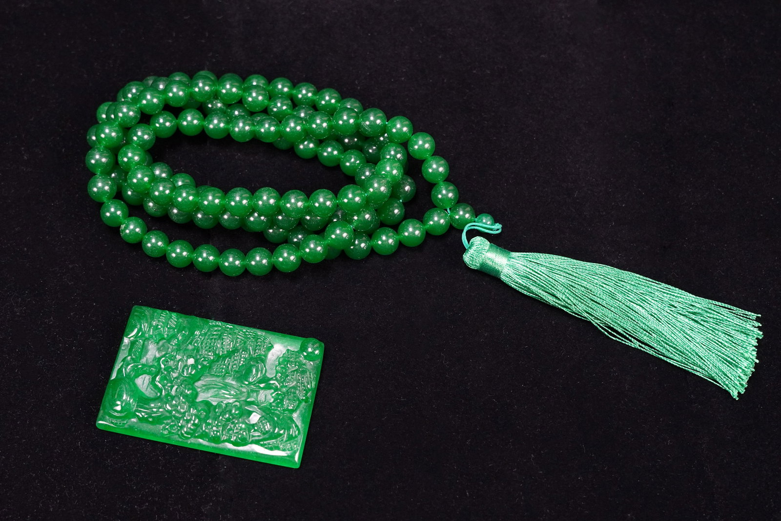 2 pcs Chinese stone items (1 of 6)