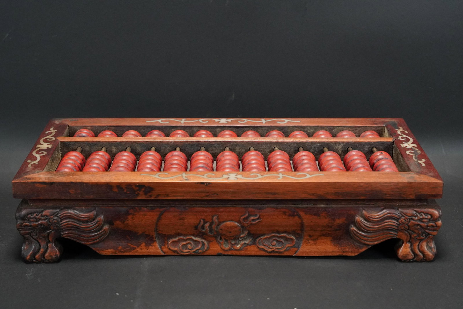 Chinese wooden abacus (1 of 7)