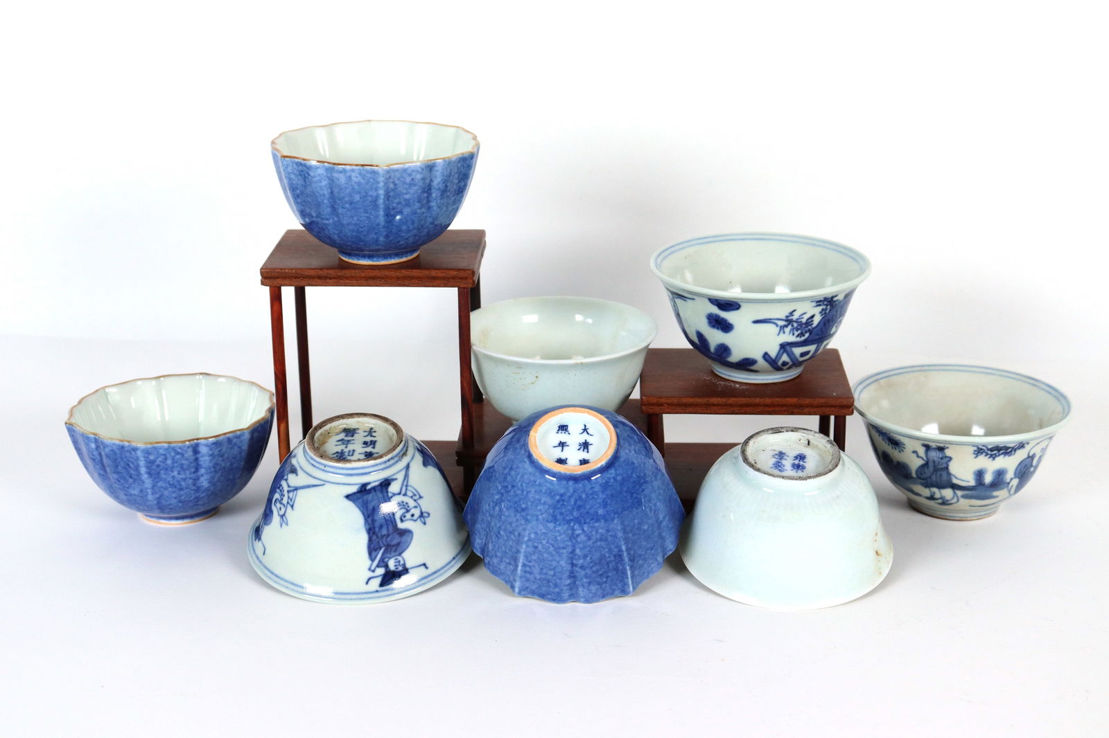 8 pcs Chinese fine cups (1 of 7)