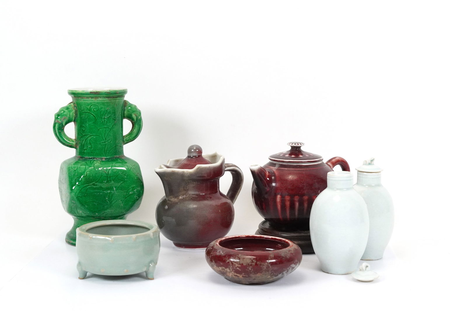 7 pcs Chinese pocelain items (1 of 7)