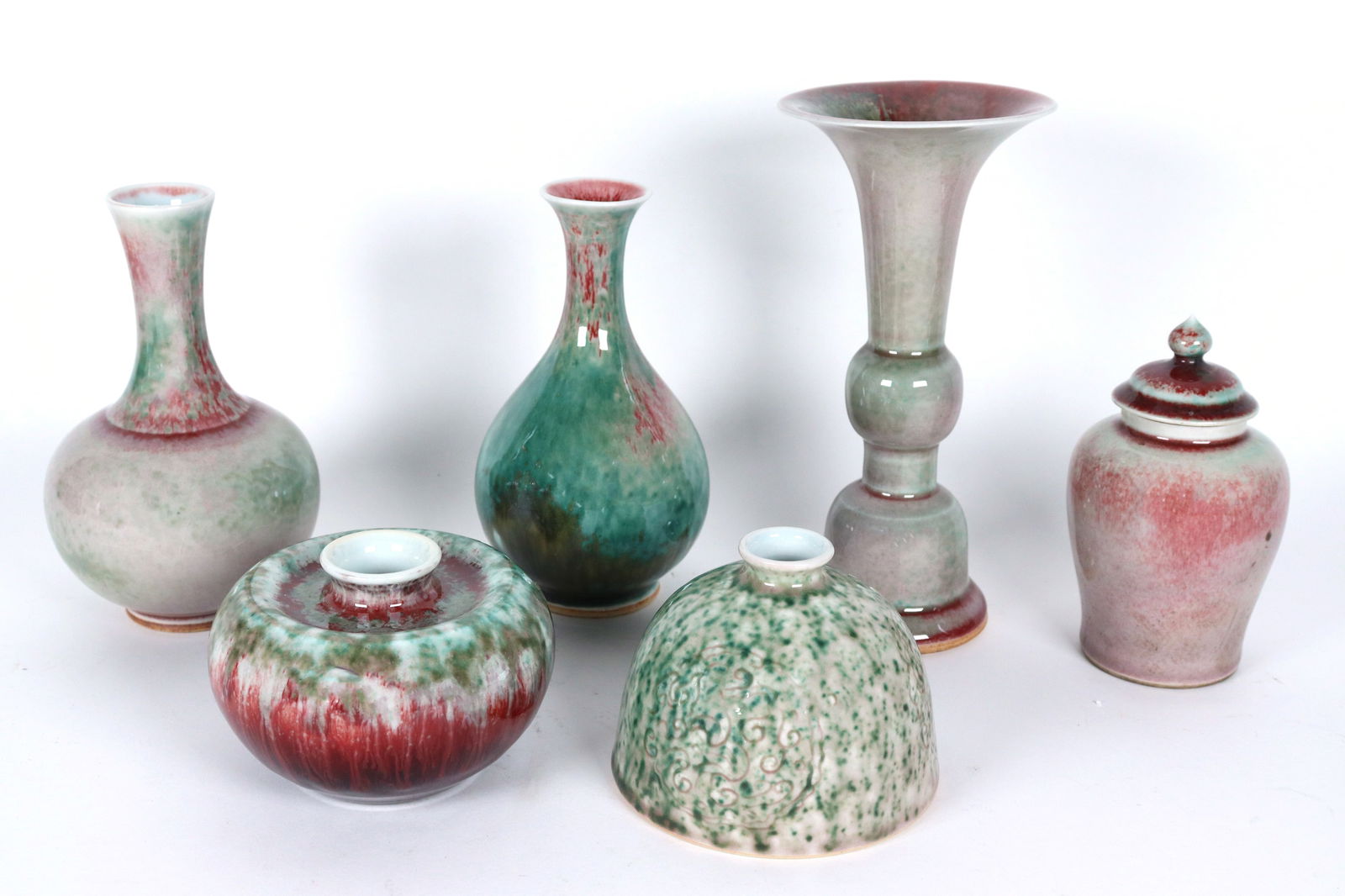 6 pcs Chinese fine vase (1 of 6)