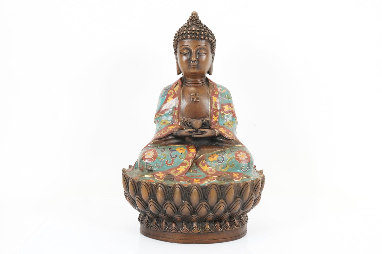Chinese fine bronze buddha (1 of 7)