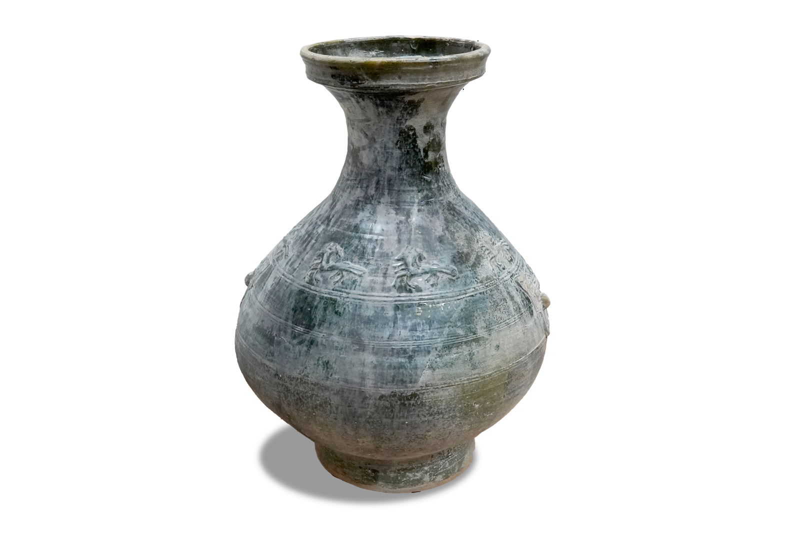 Chinese pottery jar vase (1 of 6)