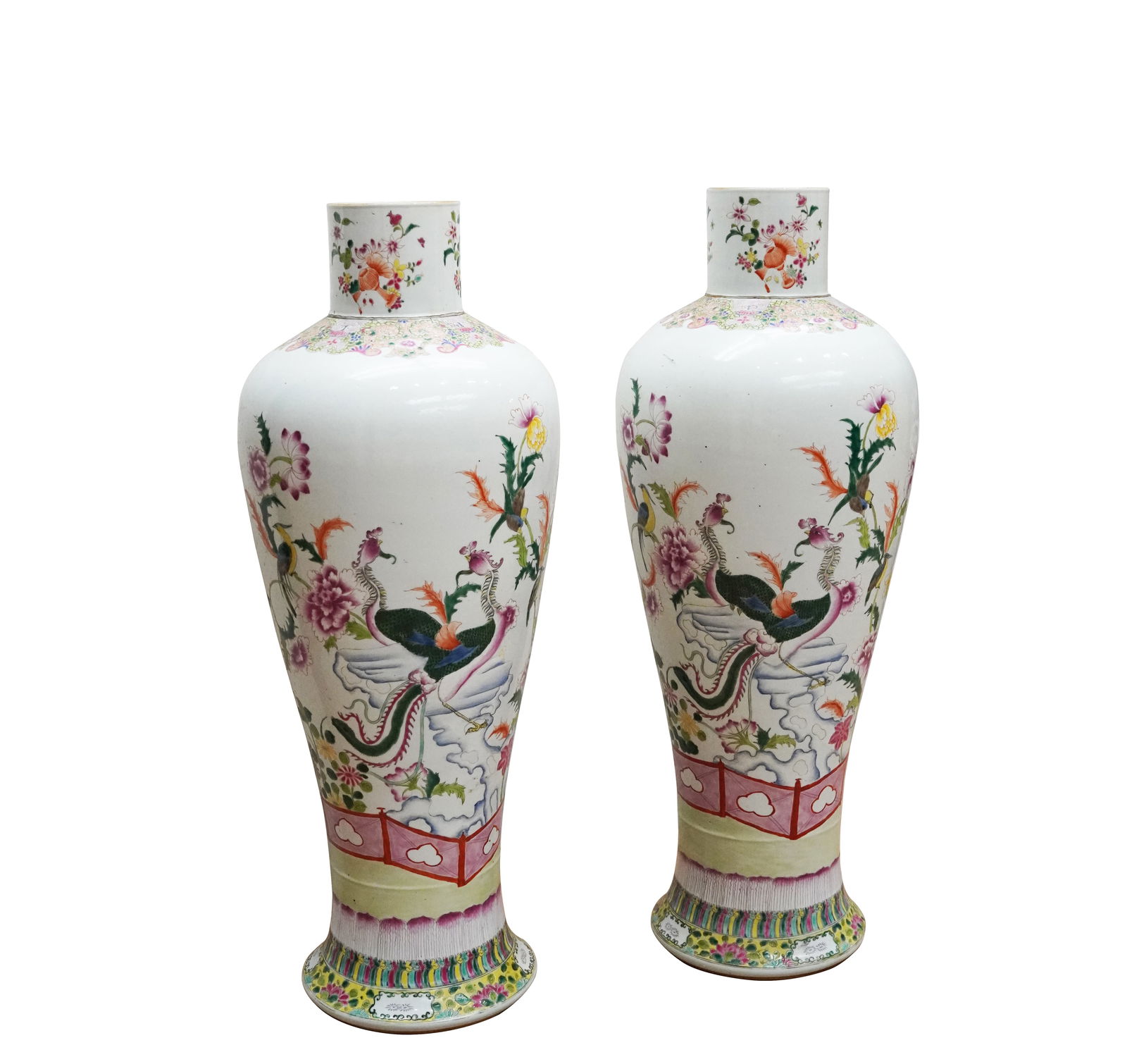 2 pcs Chinese massive vase (1 of 7)