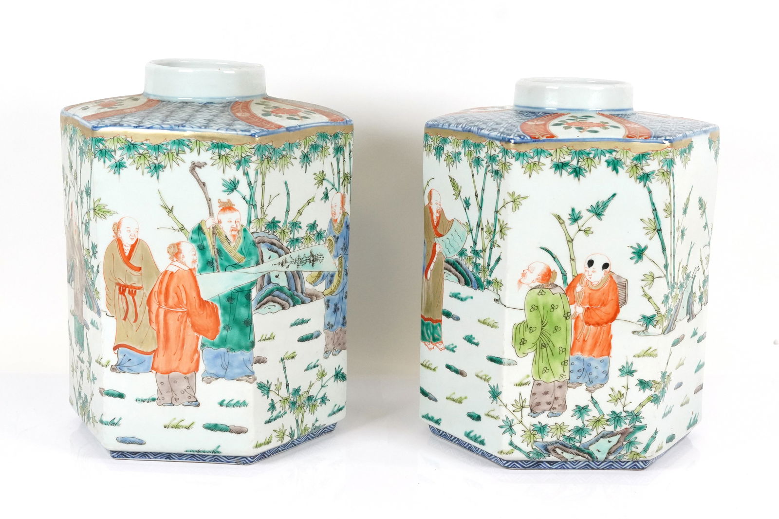 2 pcs Chinese large vase (1 of 7)