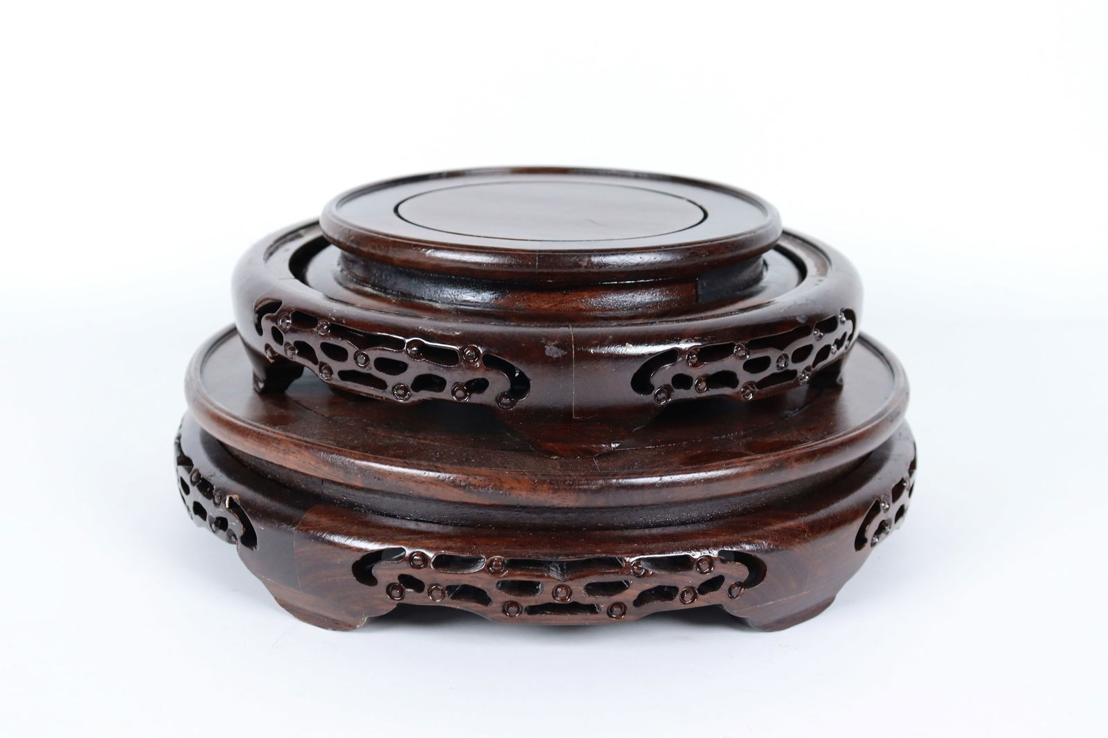 3 pcs Chinese round stand (1 of 6)