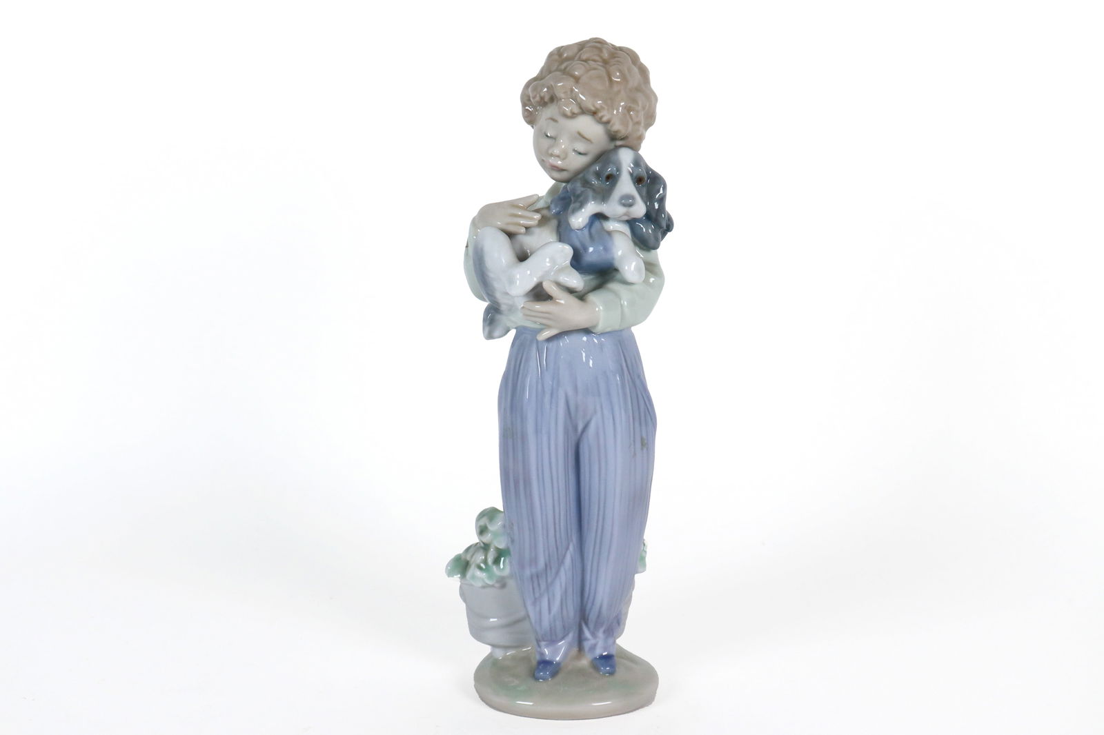 Lladro boy with dog (1 of 5)
