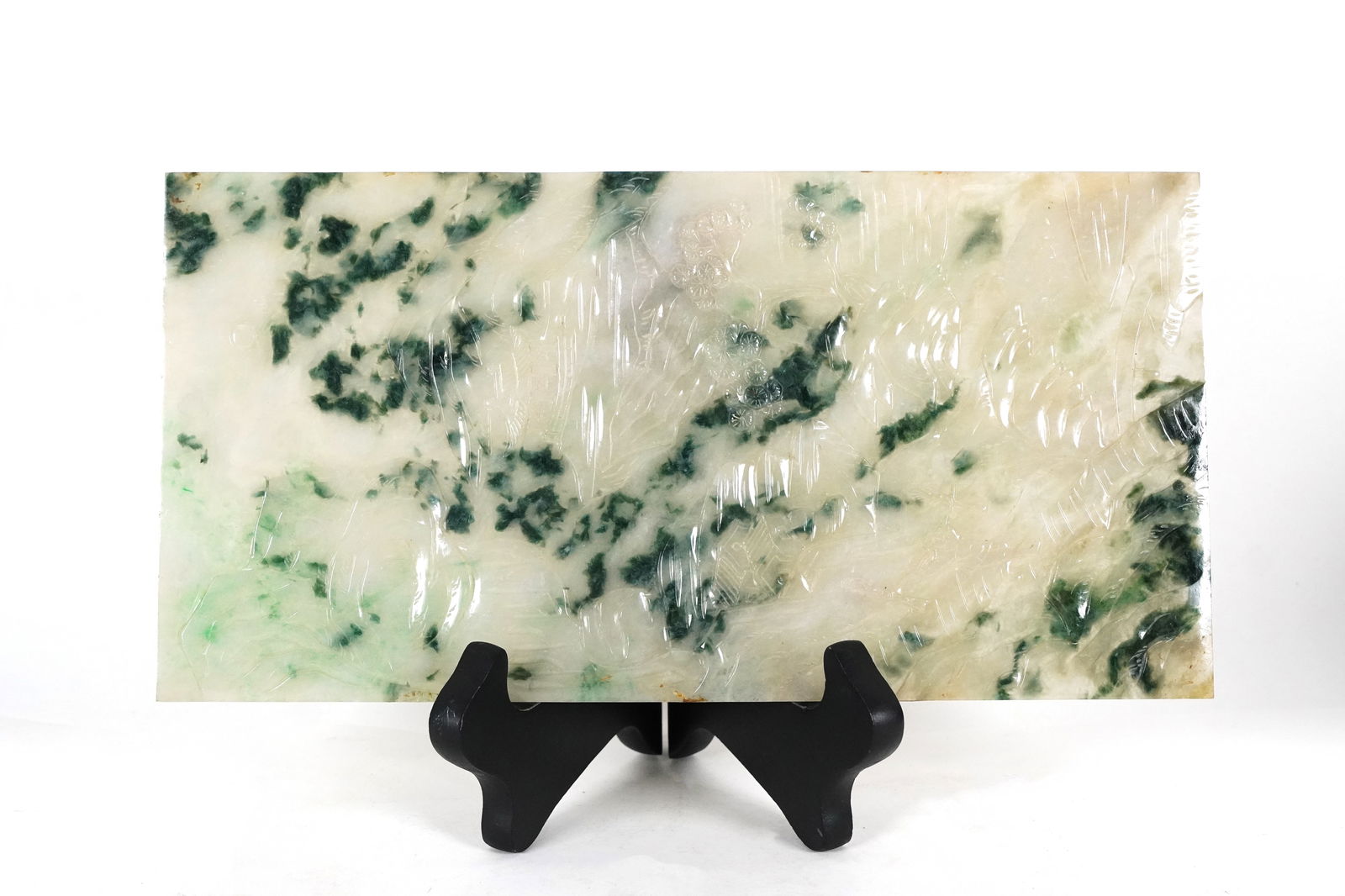 Chinese fine jadeite plaque (1 of 7)