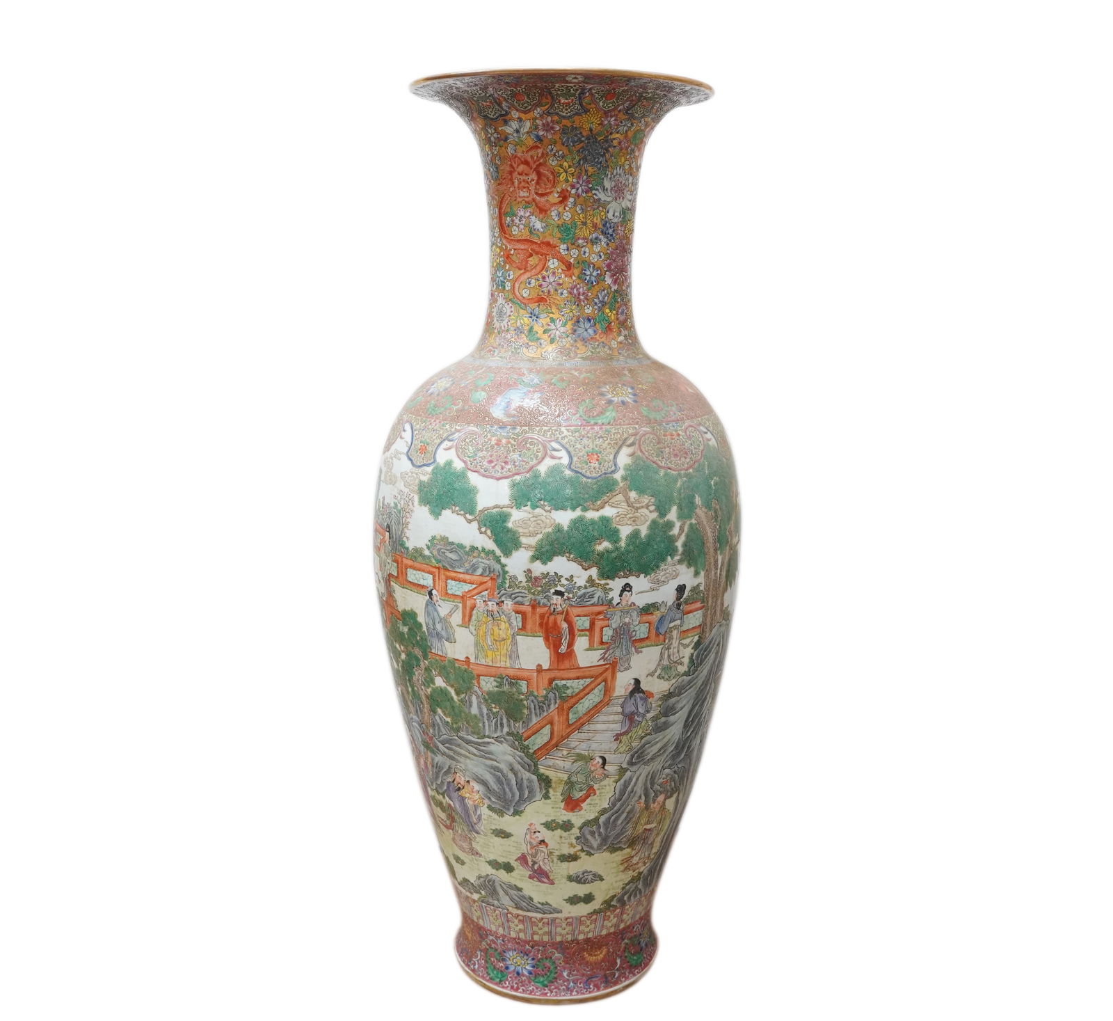 Chinese massive fancy vase (1 of 7)