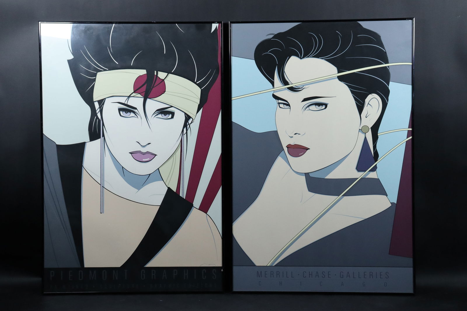 2 pcs Patrick Nagel print (1 of 6)