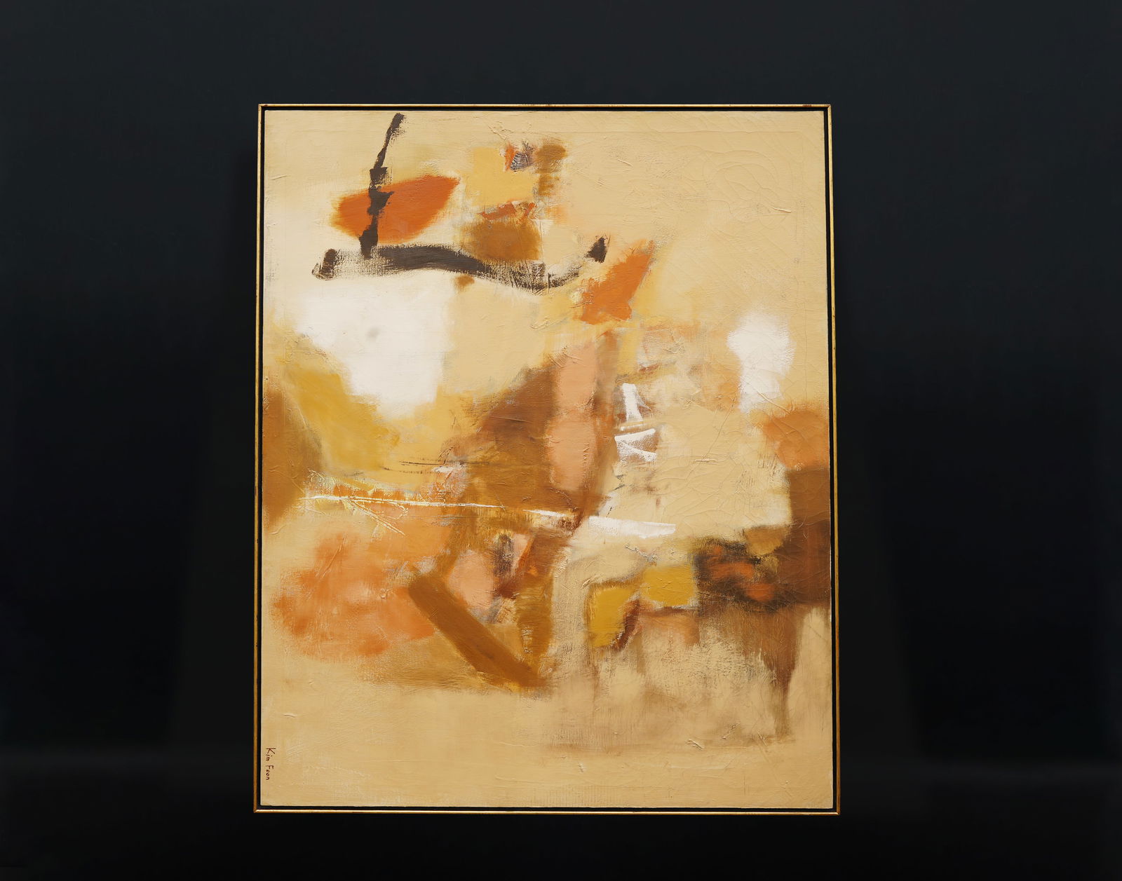 Kim Foon large oil painting (1 of 5)