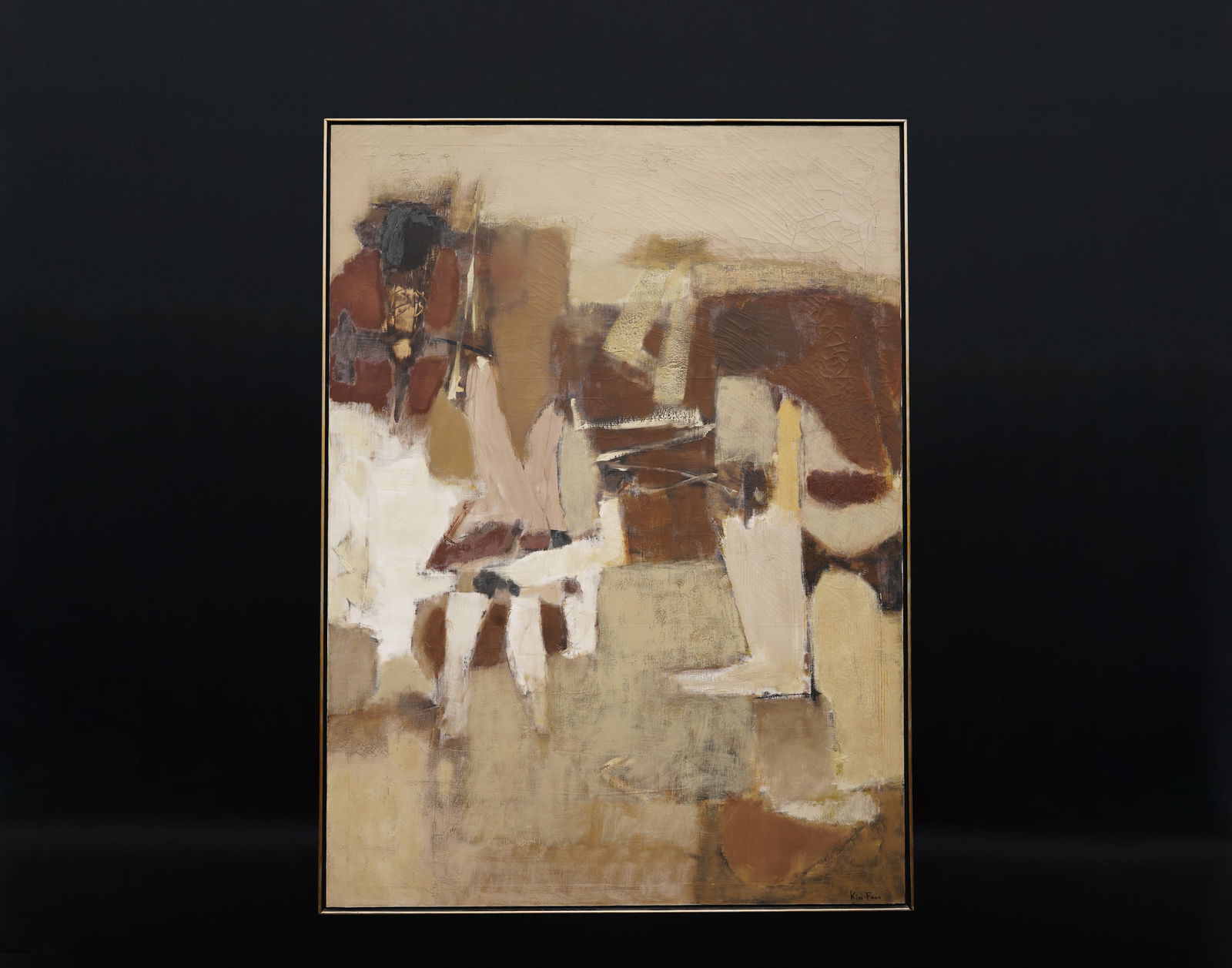 Kim Foon large oil painting (1 of 4)