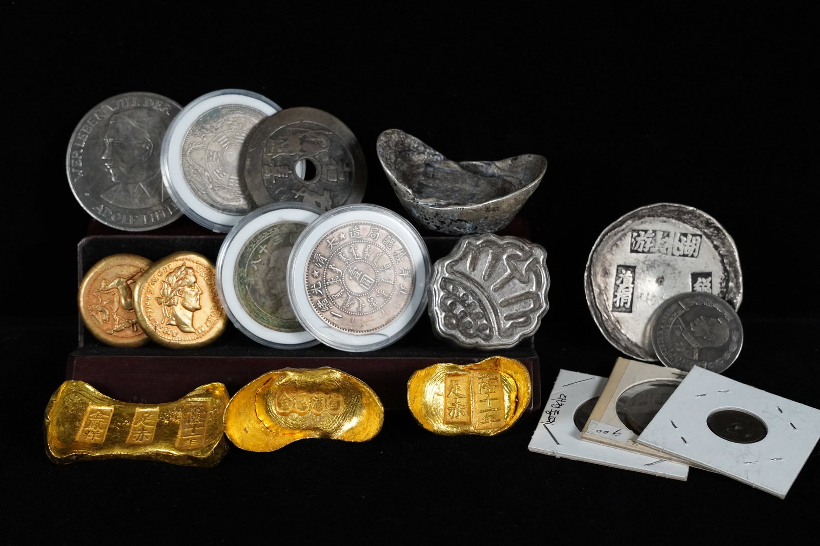 Lots of Chinese ingots (1 of 6)
