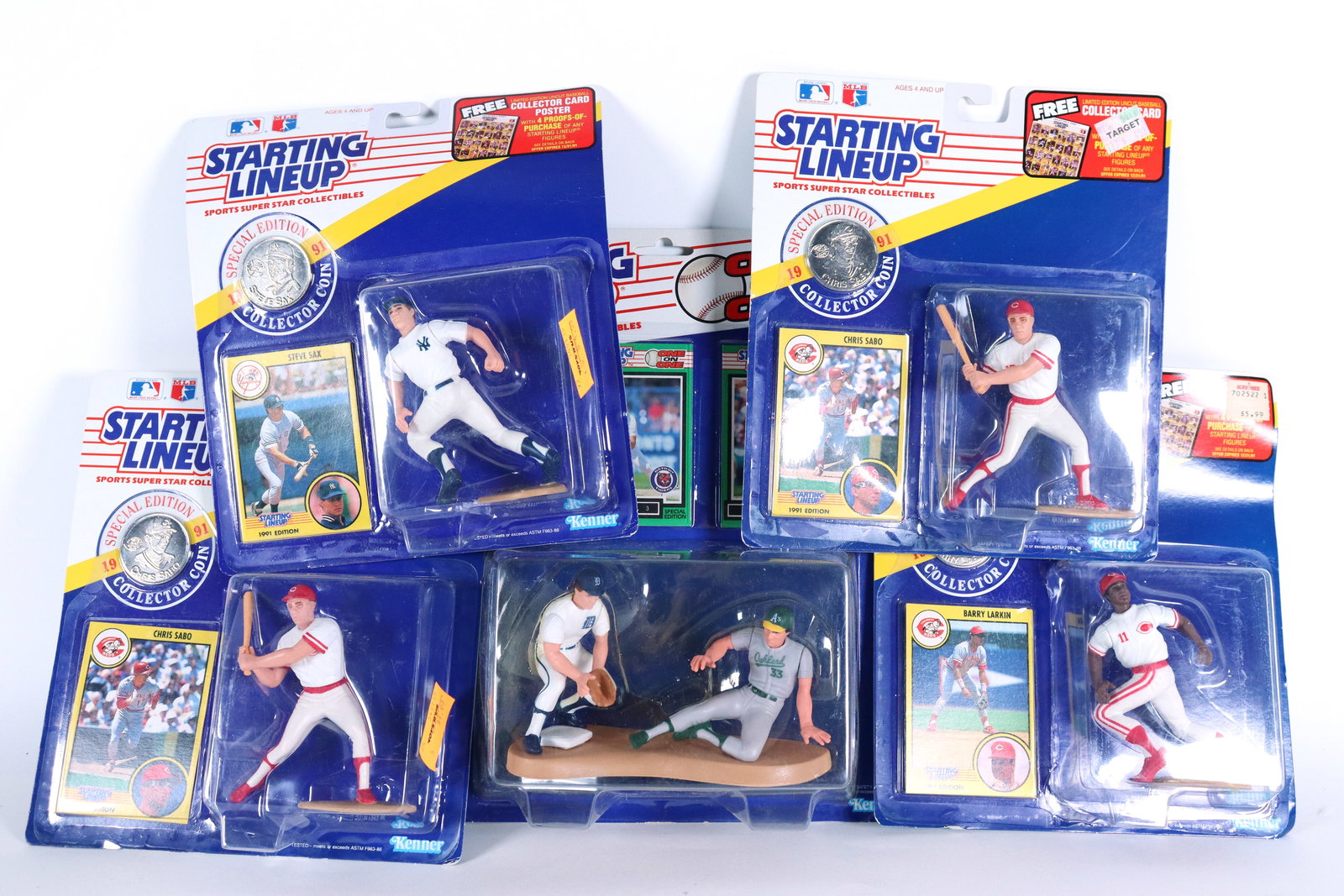 5 pcs Starting Lineup figures (1 of 6)
