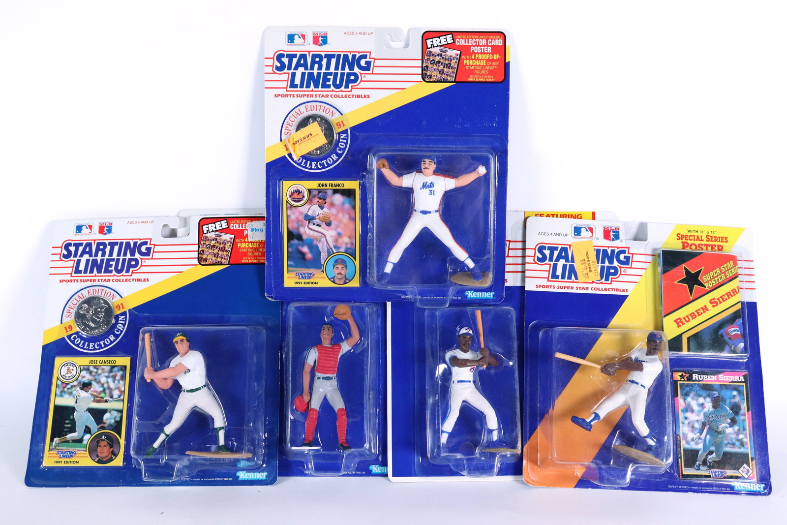 5 pcs Starting Lineup figures (1 of 6)
