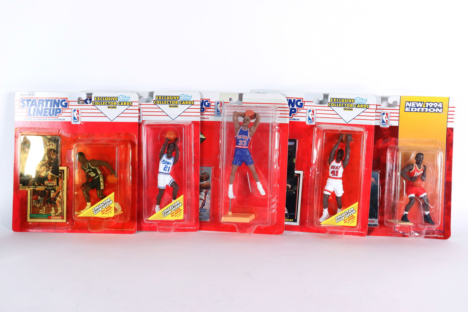 5 pcs Starting Lineup figures (1 of 6)