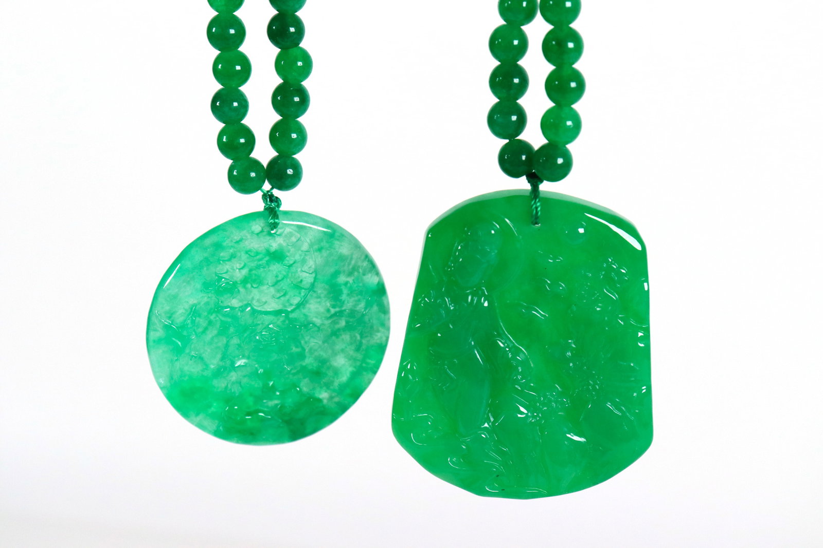 2 pcs Chinese fine plaques (1 of 6)