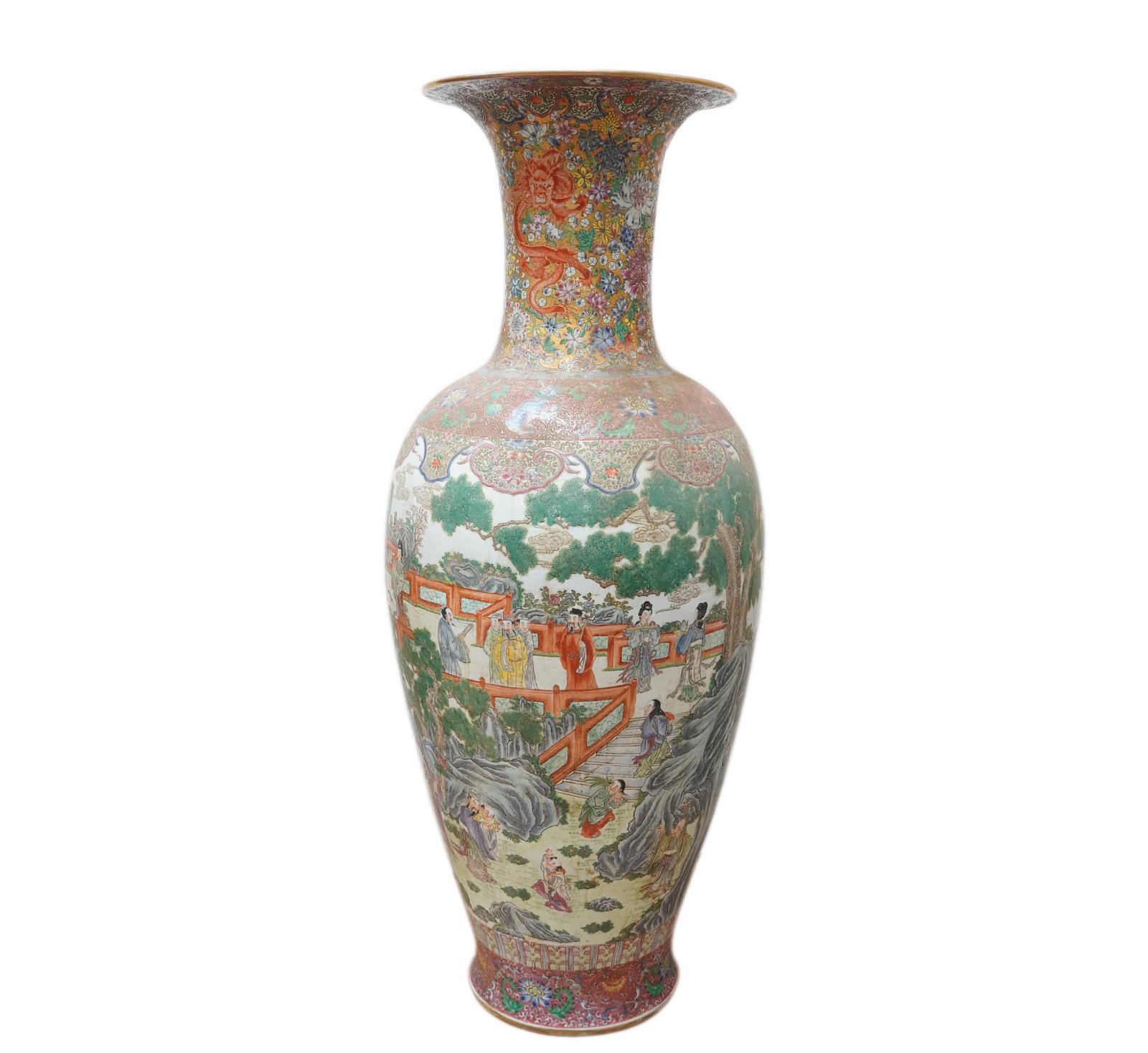 Chinese massive yellow vase (1 of 6)