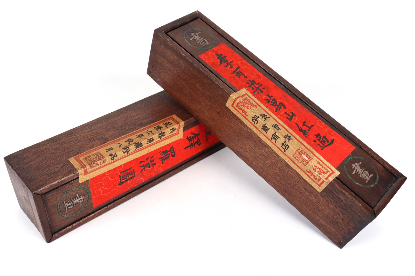 2 pcs Chinese art scroll (1 of 7)