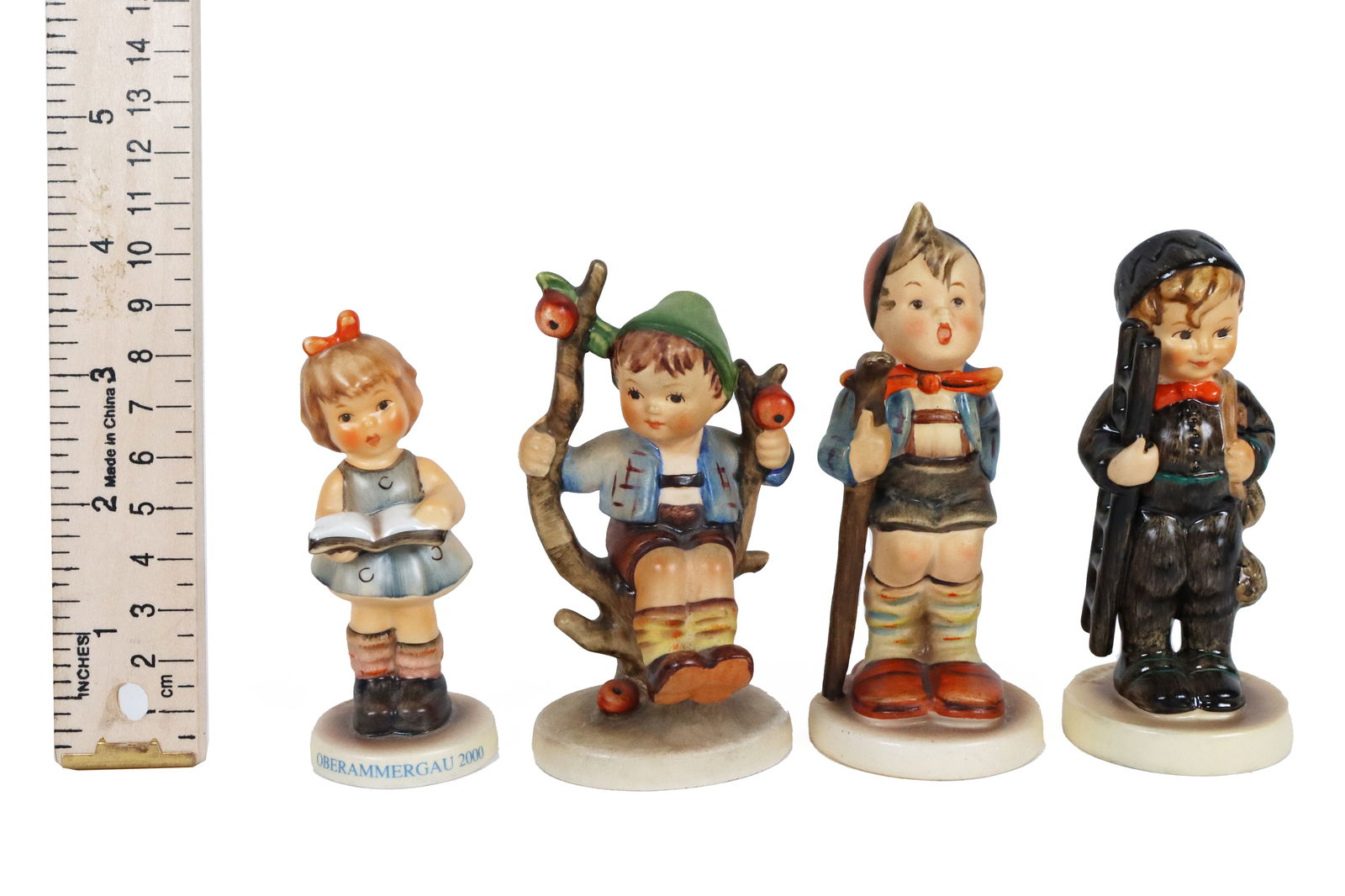 4 pcs Goebel Hummels: 4 pcs Goebel Hummels. Germany.