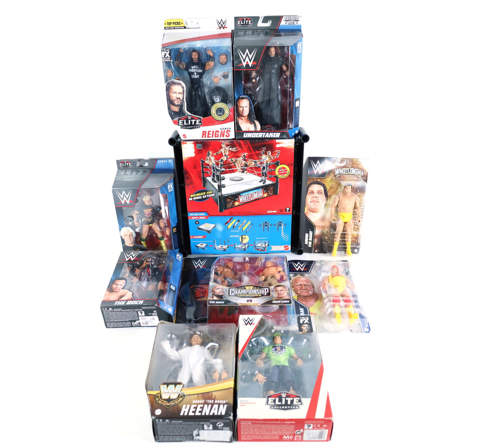 Lots WWE star figures (1 of 7)