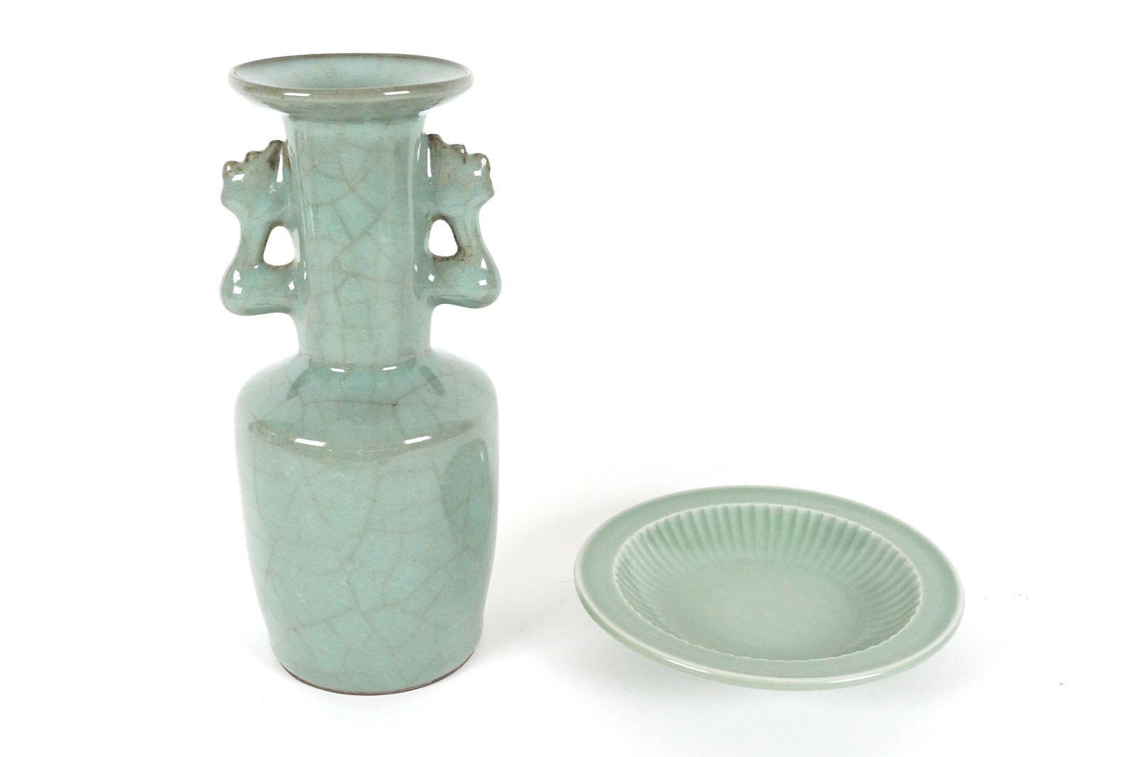 2 Chinese celadon items (1 of 7)