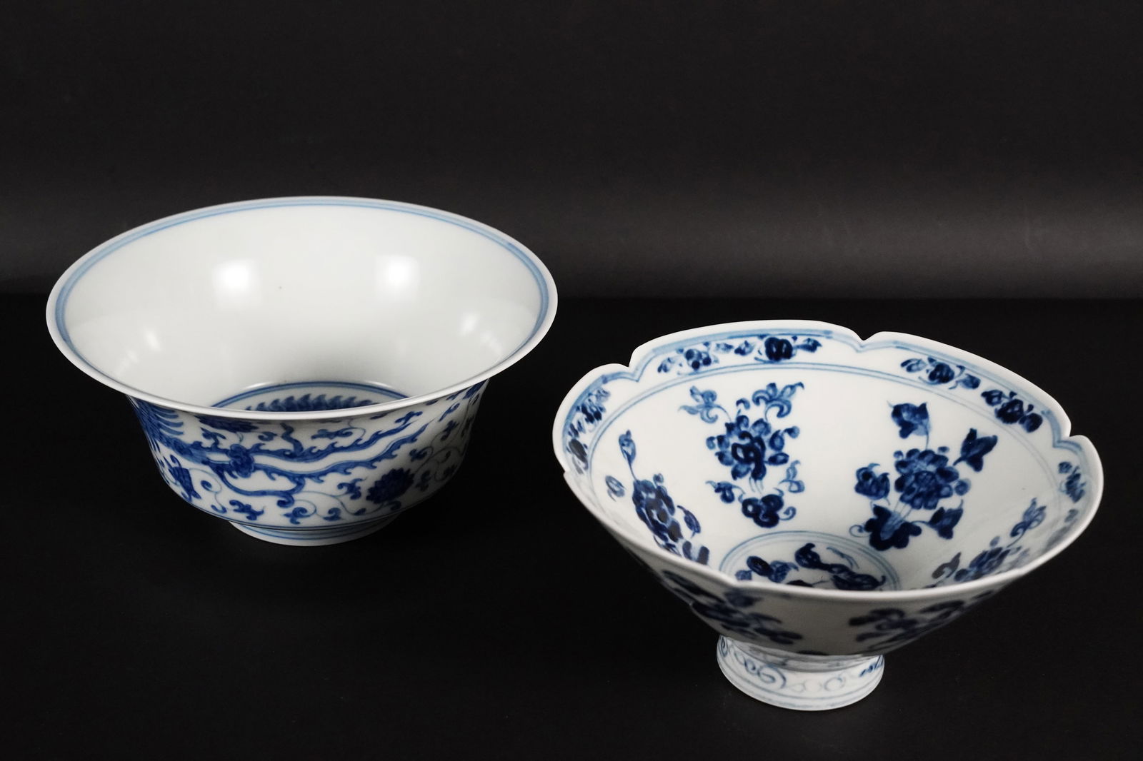 2 Chinese fine b/w bowl (1 of 7)