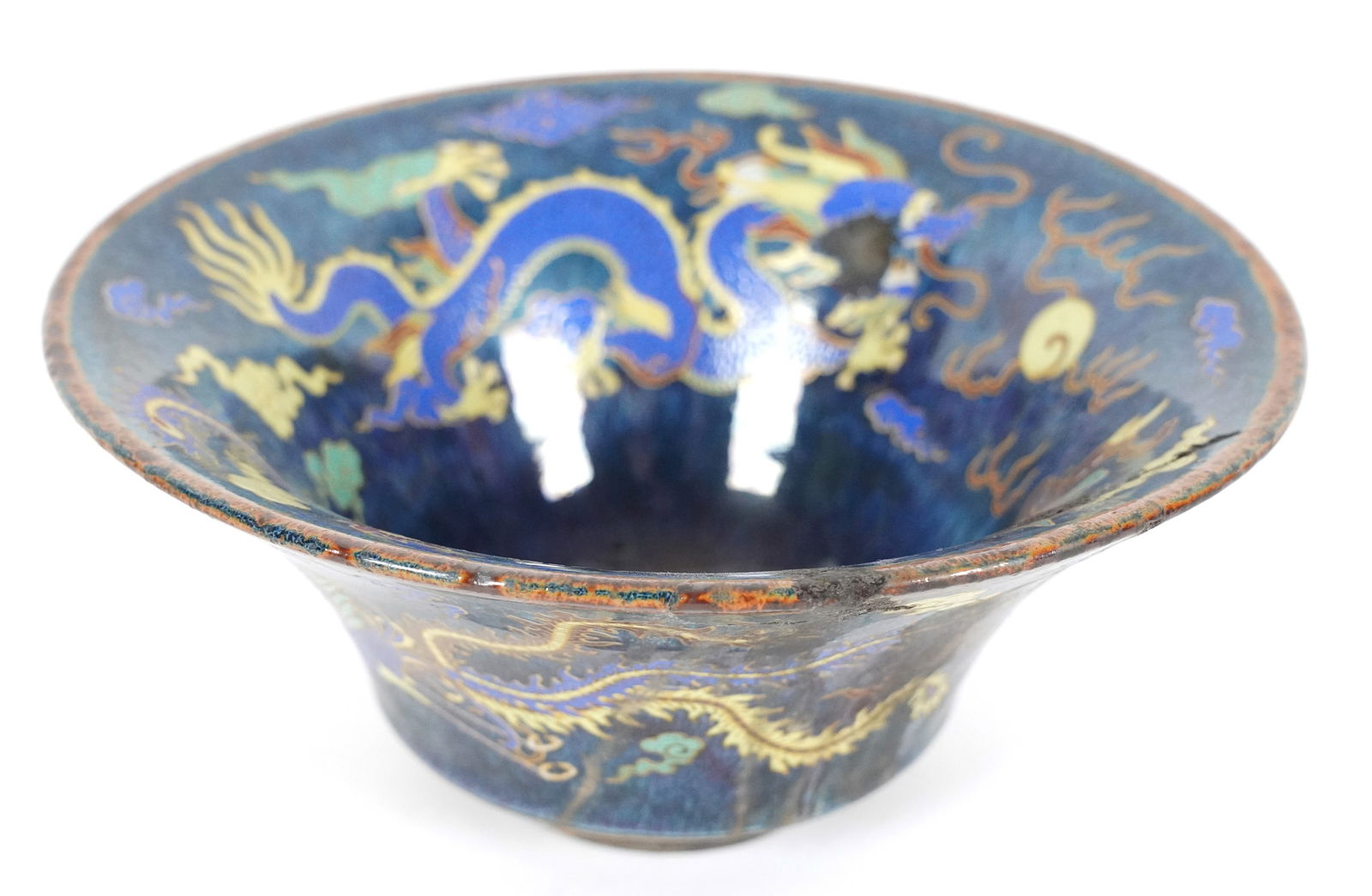 Chinese large fancy bowl (1 of 7)