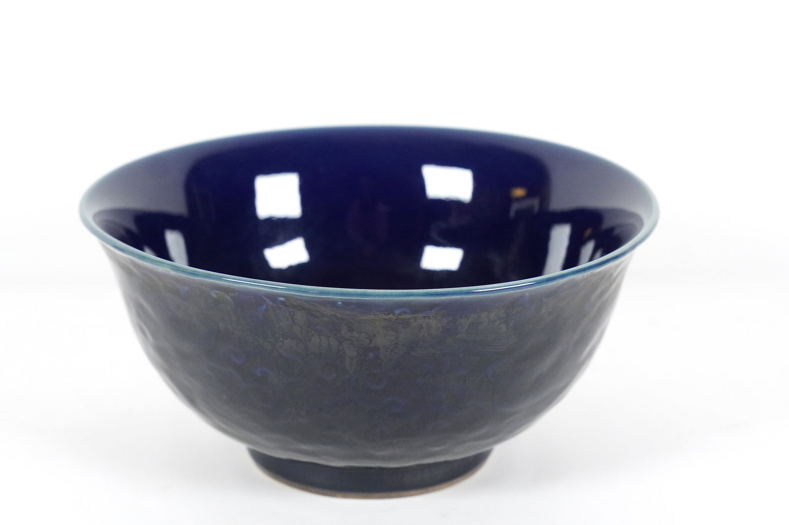 Chinese large blue bowl (1 of 5)