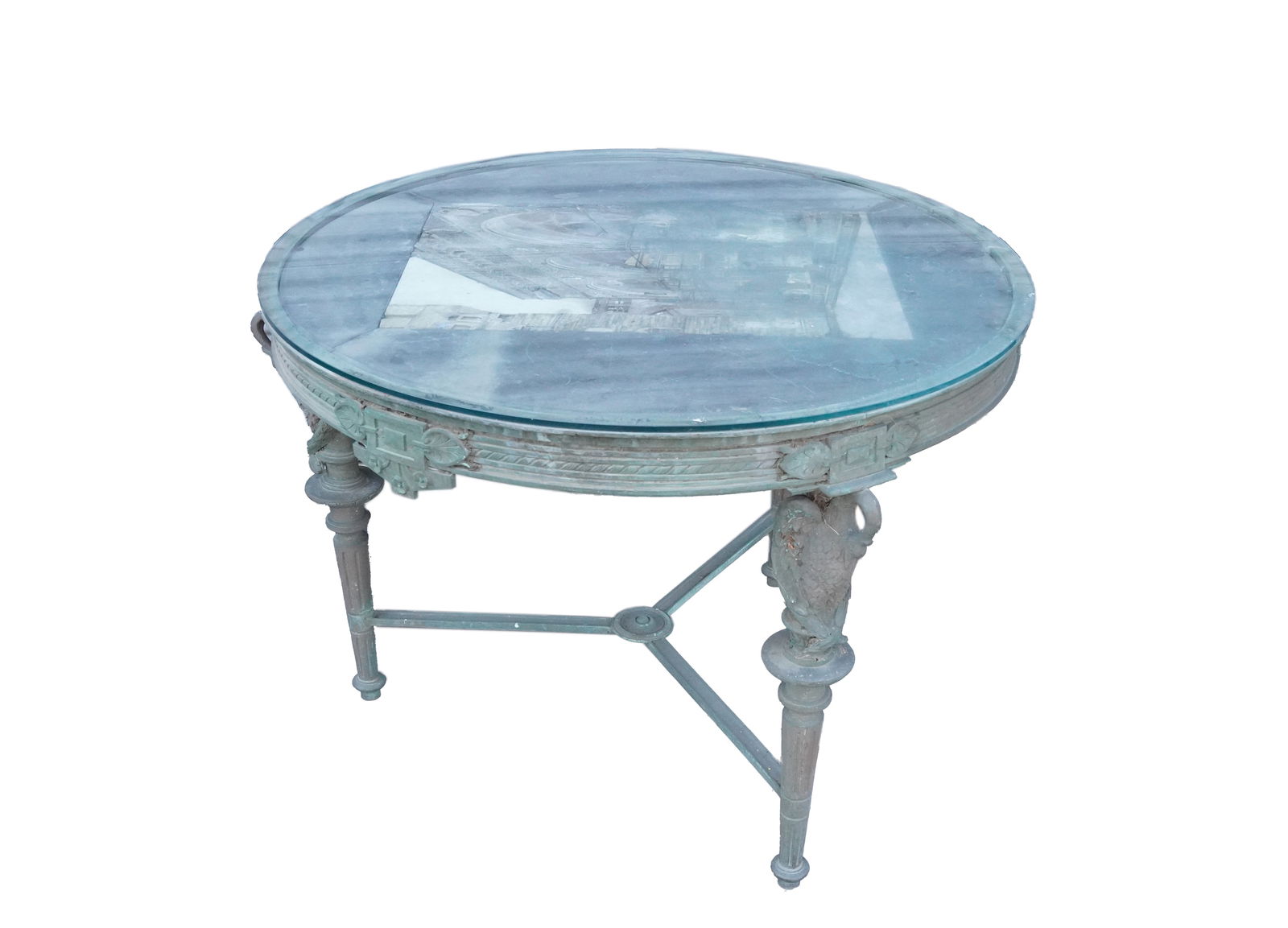 A fine bronze heavy table (1 of 9)