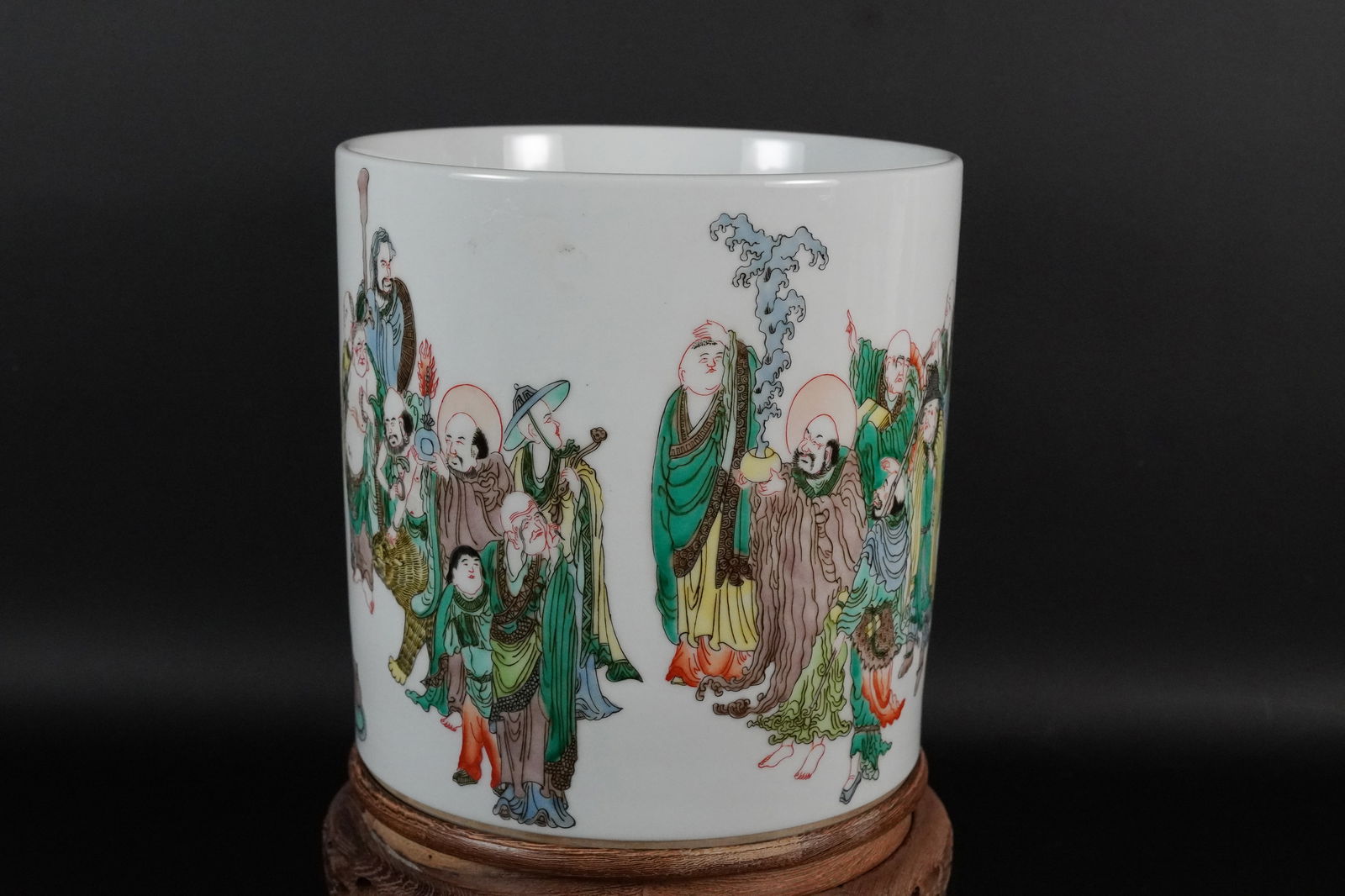 Chinese fine brush pot (1 of 7)