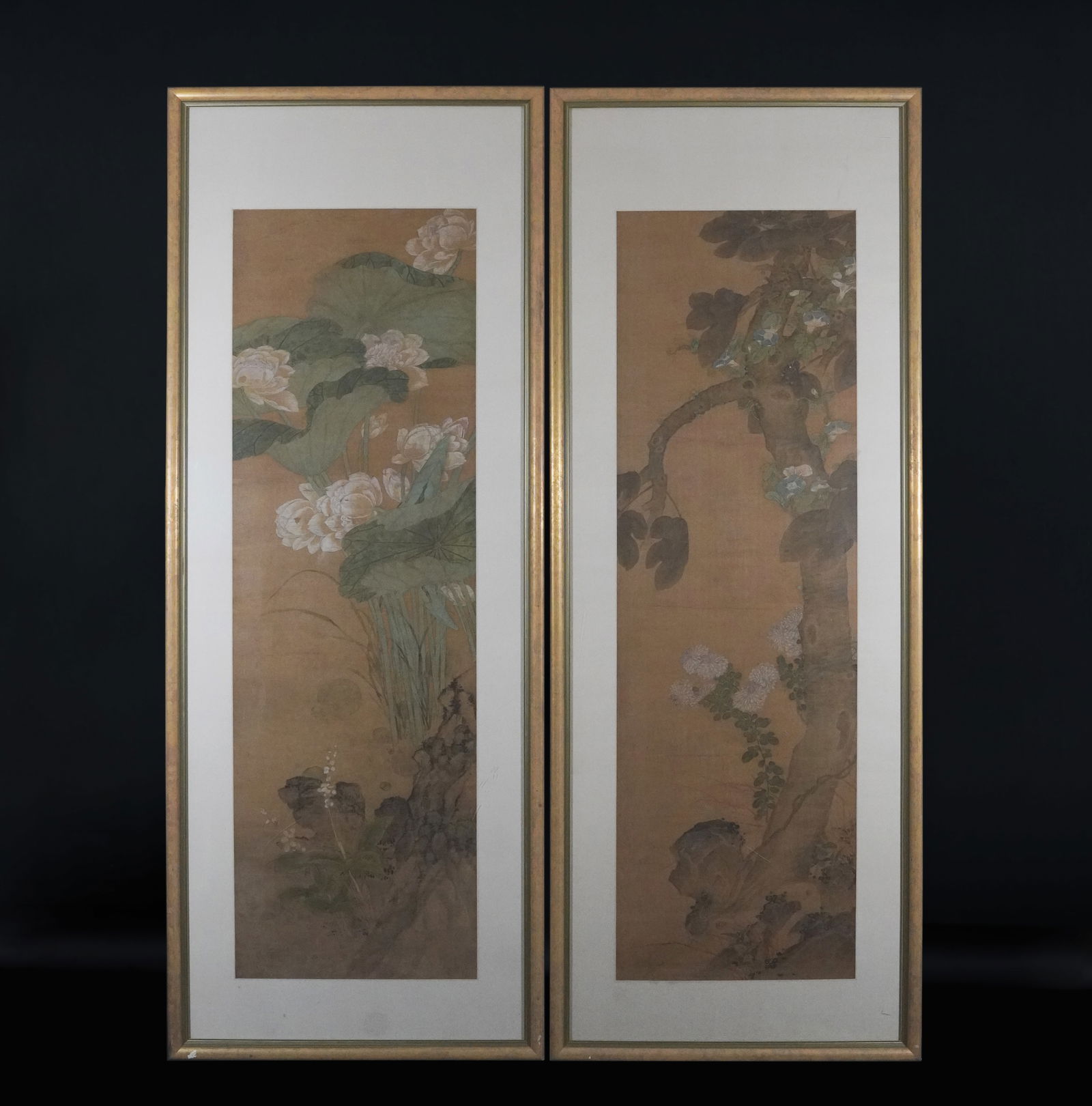 2 Chinese tall paintings (1 of 8)